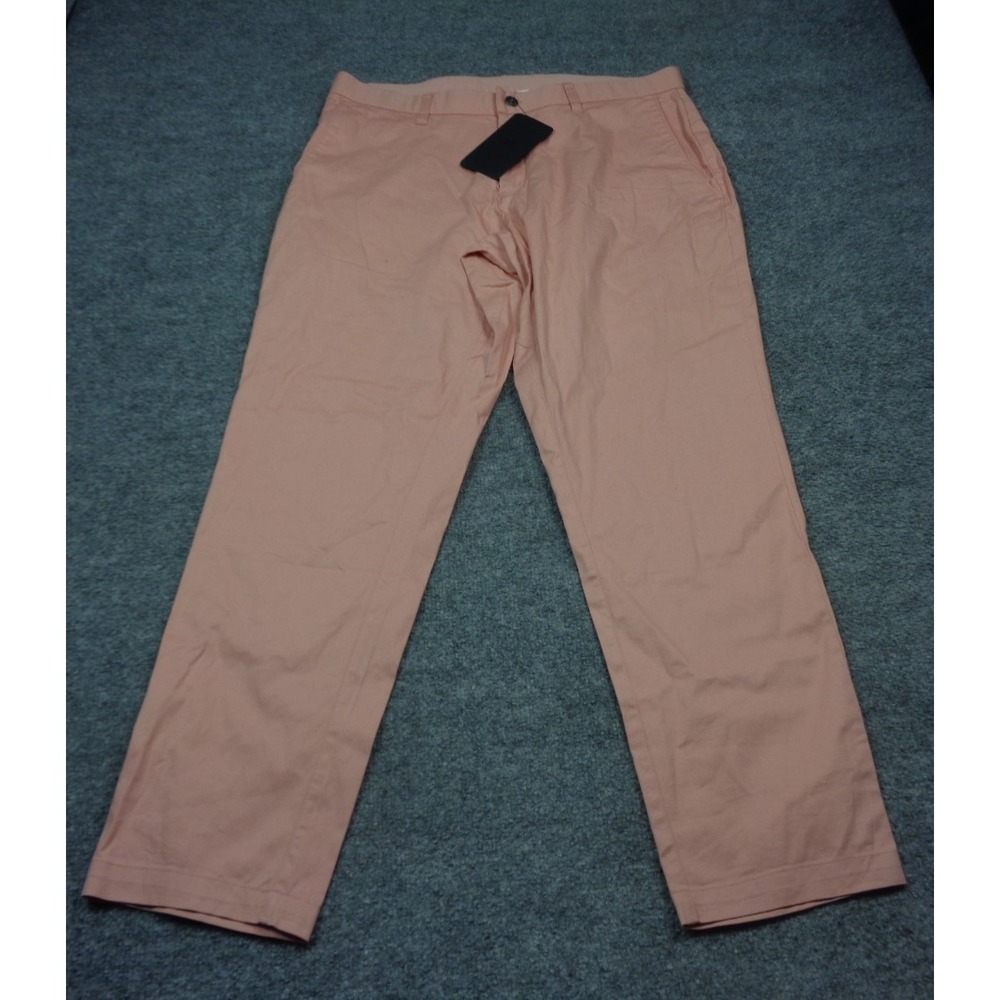 Fabletics Pants Mens Pink 35x32‎ High Side Chino Performance Golf Office Stretch